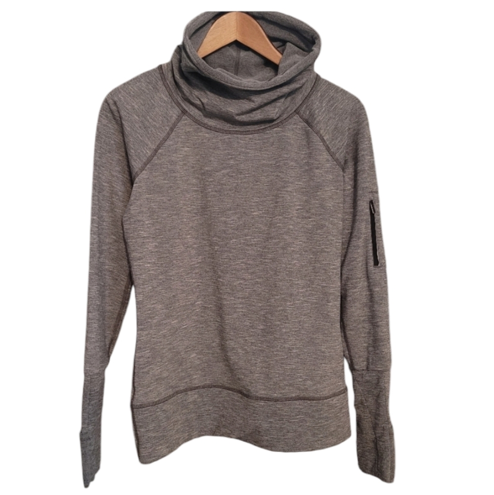 Victoria's Secret Gray Long Sleeve Cowl Neck Top